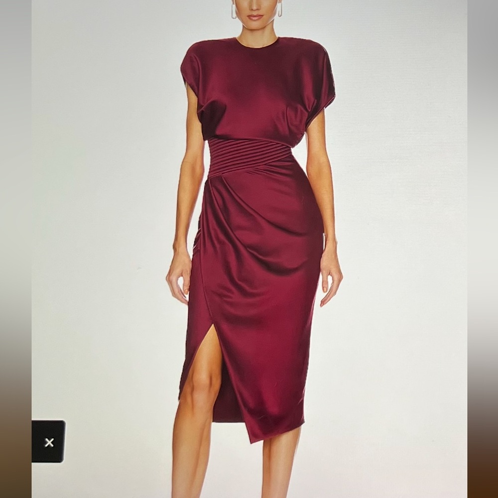 Zhivago Wine Bond Dress